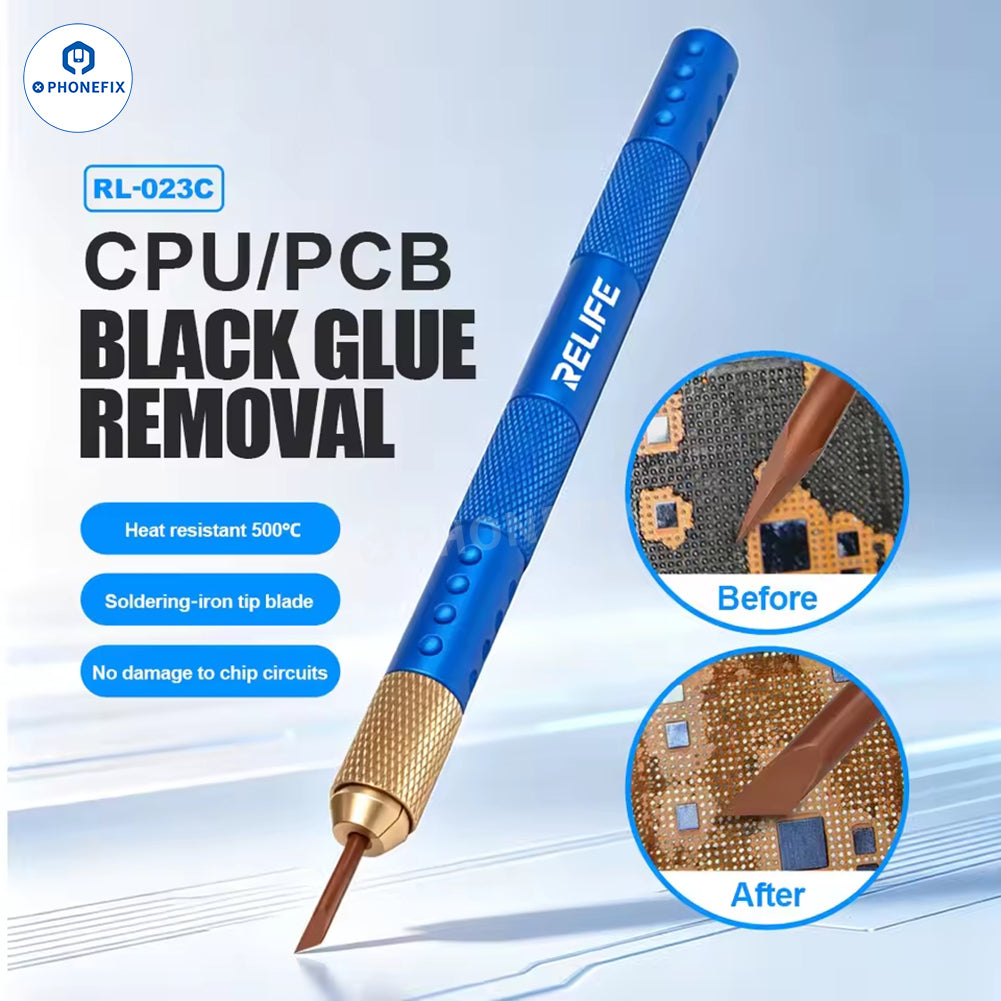 RF-HD33 LB-L05 RL-023C Angled Blade for CPU & PCB Glue Removal