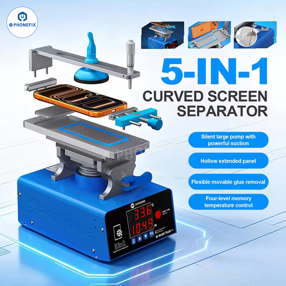 Sunshine S-918F Plus 5 in 1 360° Rotation LCD Edge Screen Separator