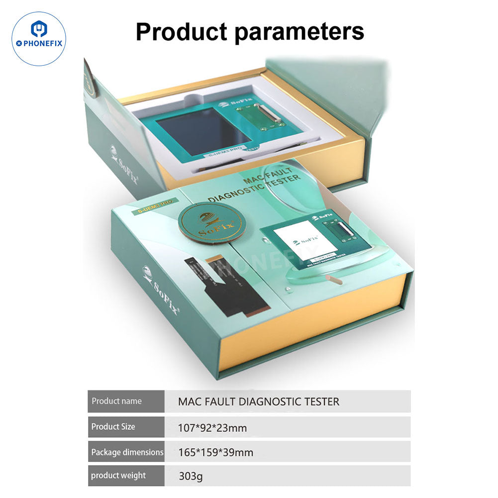 S-UEM3 PRO MacBook Motherboard Interface Fault Diagnostic Tester