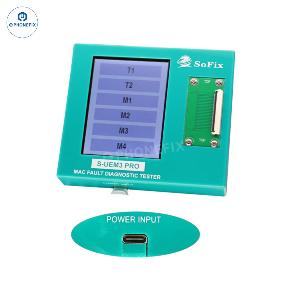 S-UEM3 PRO MacBook Motherboard Interface Fault Diagnostic Tester