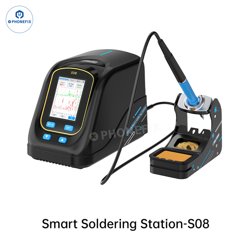 AWESHINE S08 Portable Smart Soldering Station with T210 Handle