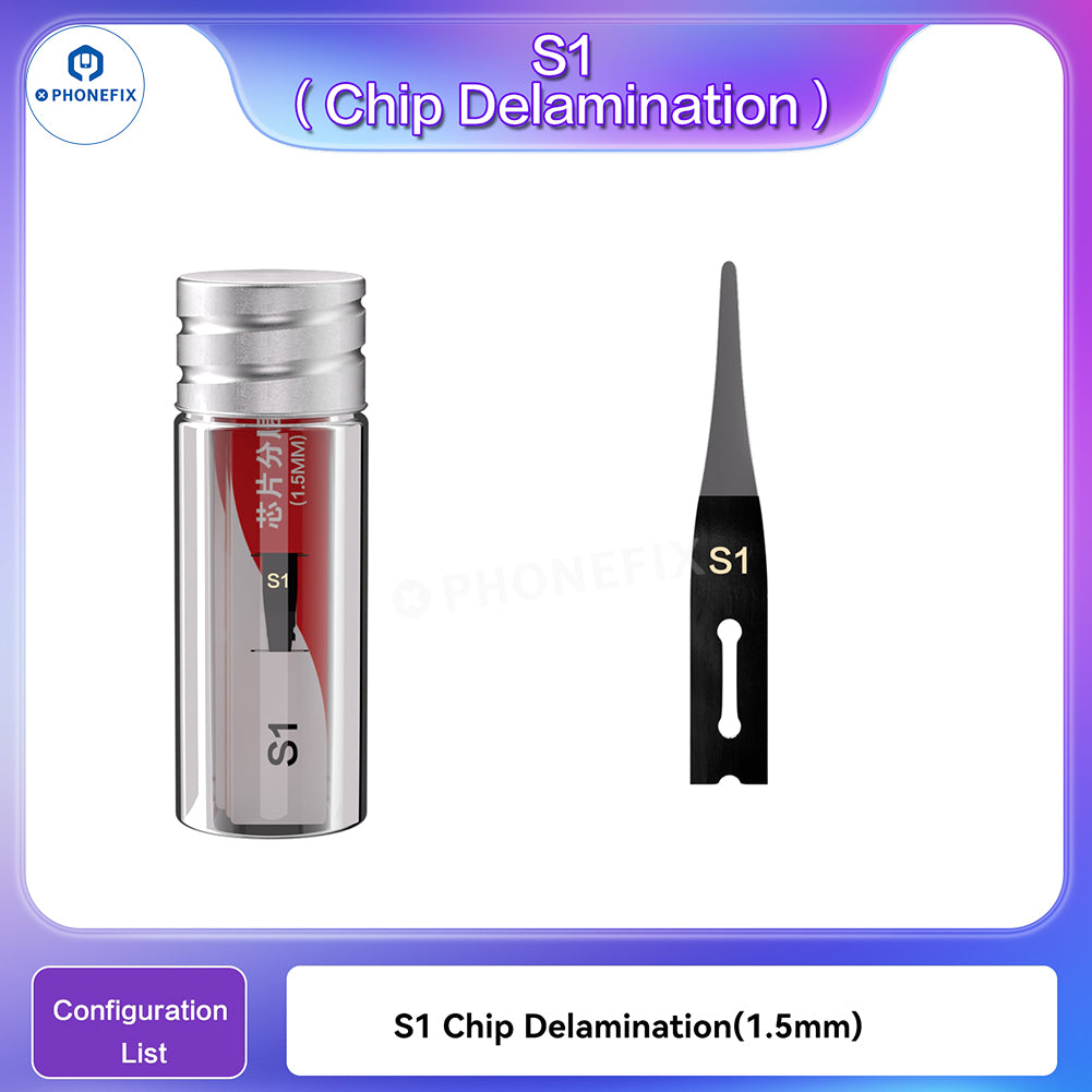 i2C Chip Repair Blade Set for CPU/IC Disassembly Delamination - CHINA PHONEFIX SHOP Team