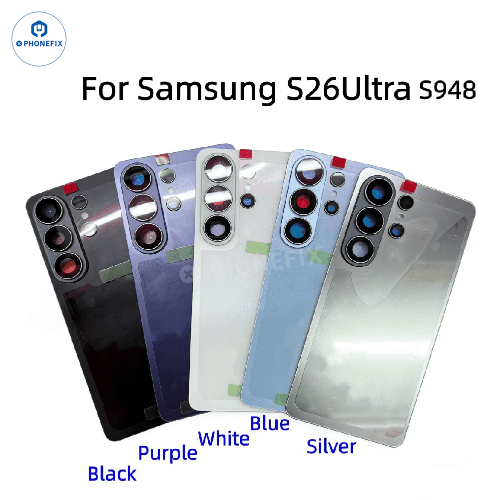 Back Glass Battery Cover Replacement for Samsung S7-S26 Ultra - CHINA PHONEFIX SHOP Team