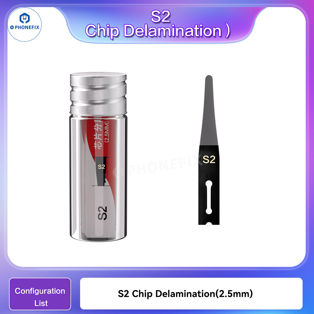 i2C Chip Repair Blade Set for CPU/IC Disassembly Delamination - CHINA PHONEFIX SHOP Team