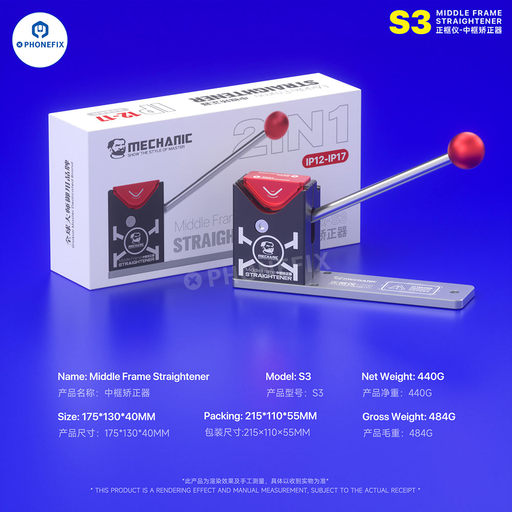 MECHANIC S3 Middle Frame Straightener for iPhone 12-17 Pro Max