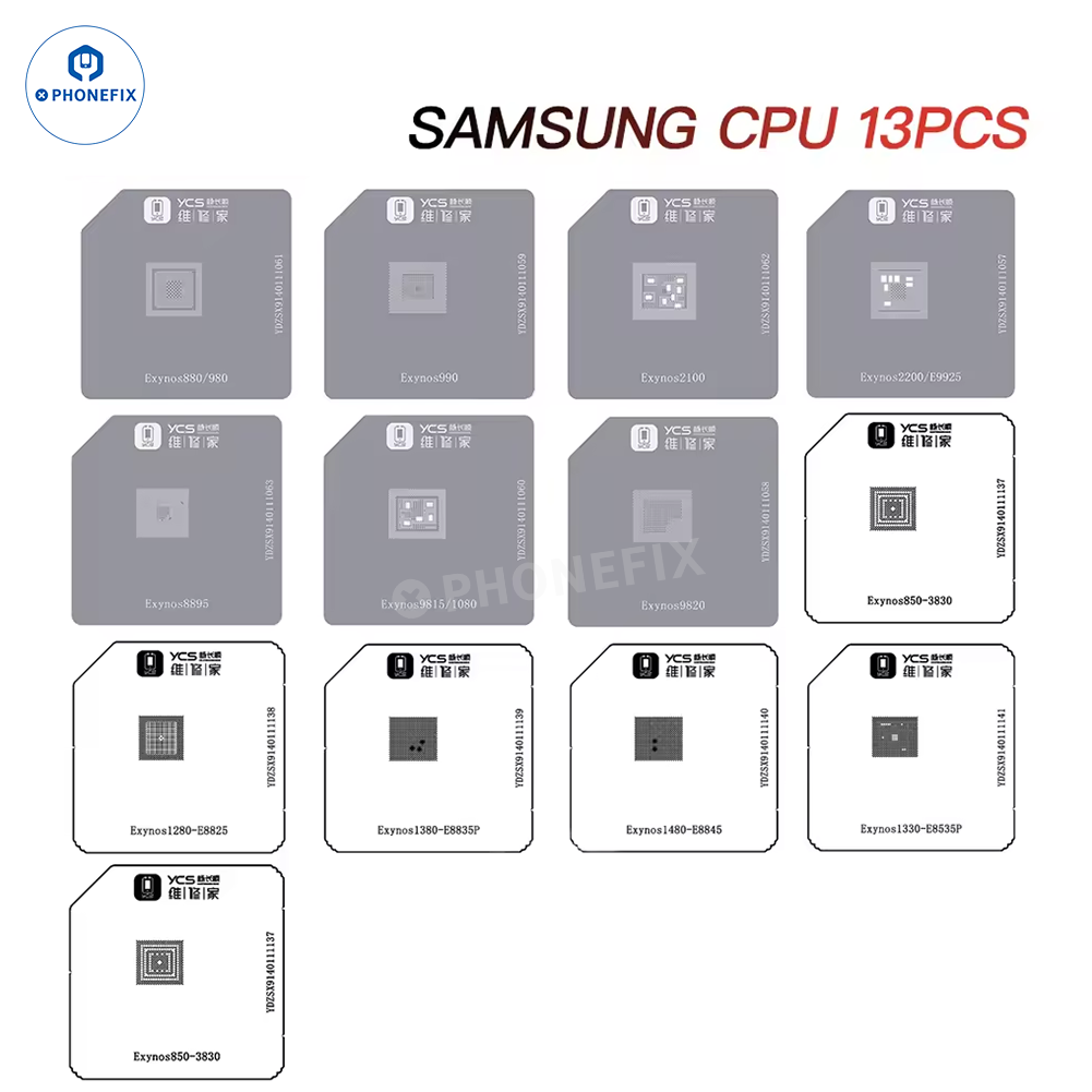 YCS CPU Reballing Platform for Phone IC Soldering Tin Planting