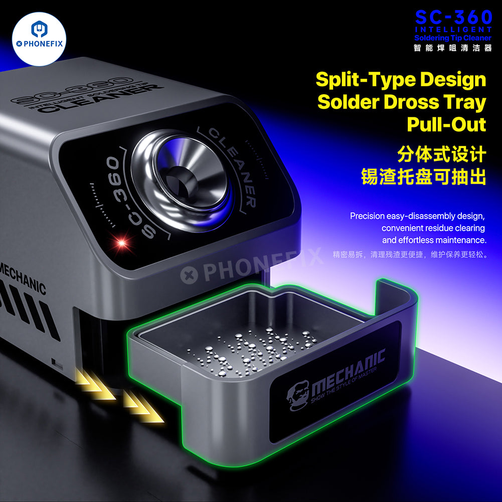 MECHANIC SC-360 Smart Electric Automatic Soldering Tips Cleaner