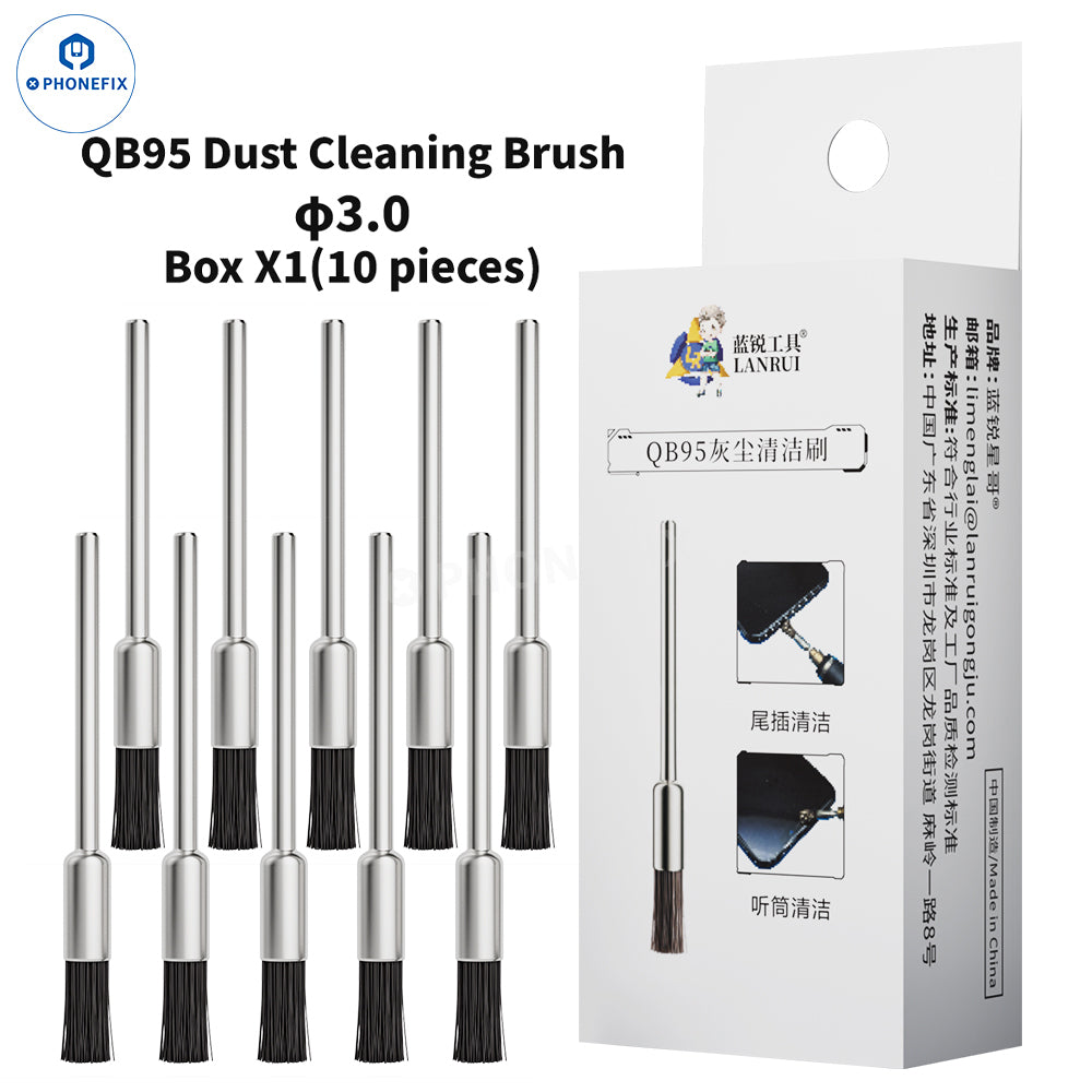 LANRUI QB95 PCB Charging Port Dust Cleaning Brush for Phone Repair - CHINA PHONEFIX SHOP Team