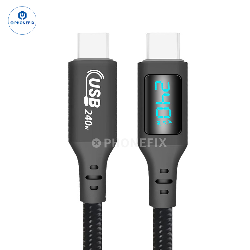USB 2.0 Type-C Digital Display Data Cable for Phone/MacBook
