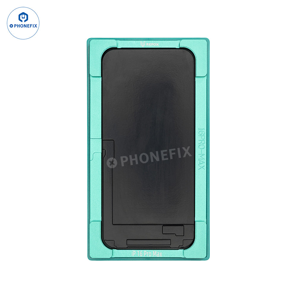 REFOX Screen Lamination Alignment Mold for iPhone 13-16 Pro Max