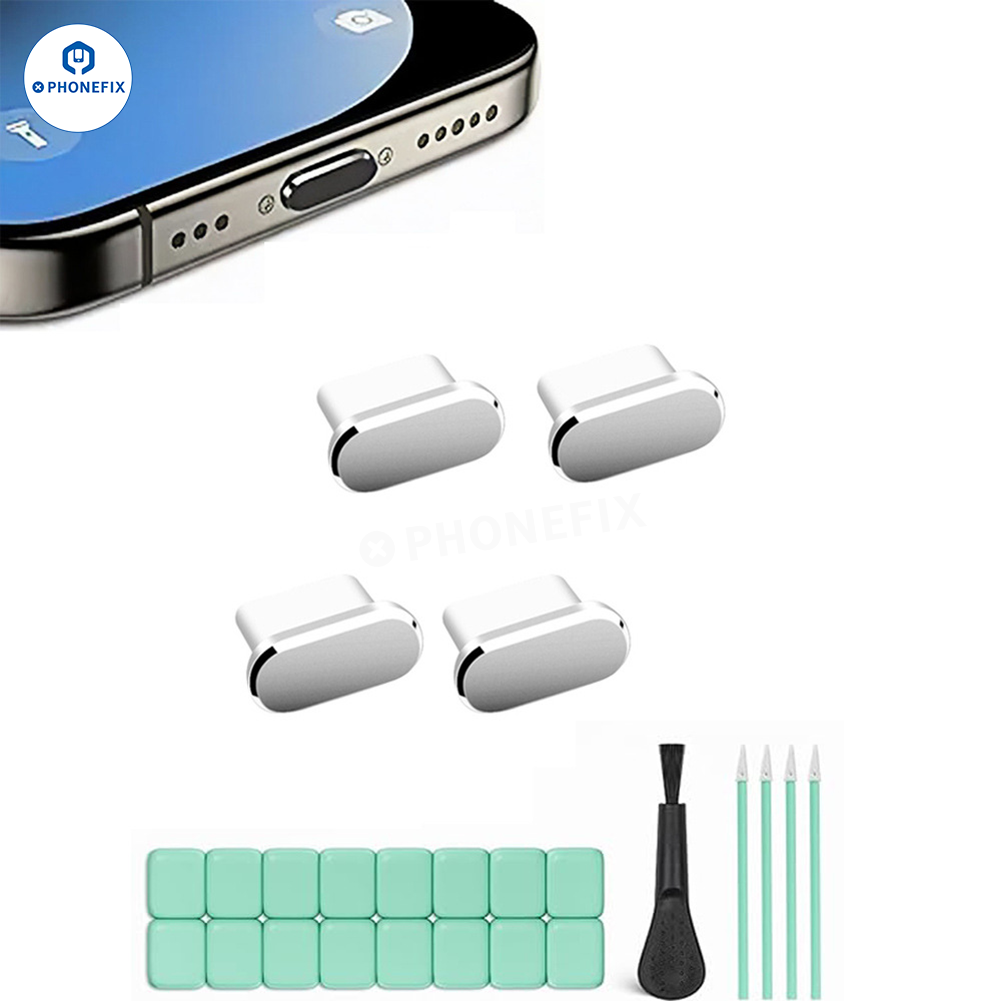 Type-C Port Cleaning Brush Kit for iPhone 15-17 Pro Max Android Phone