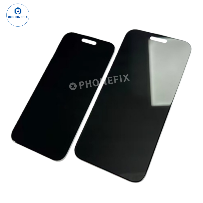 Tempered Glass Privacy Screen Protector for iPhone X-17 Pro Max
