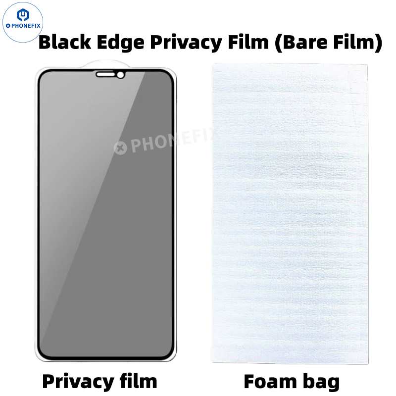 Tempered Glass Privacy Screen Protector for iPhone X-17 Pro Max