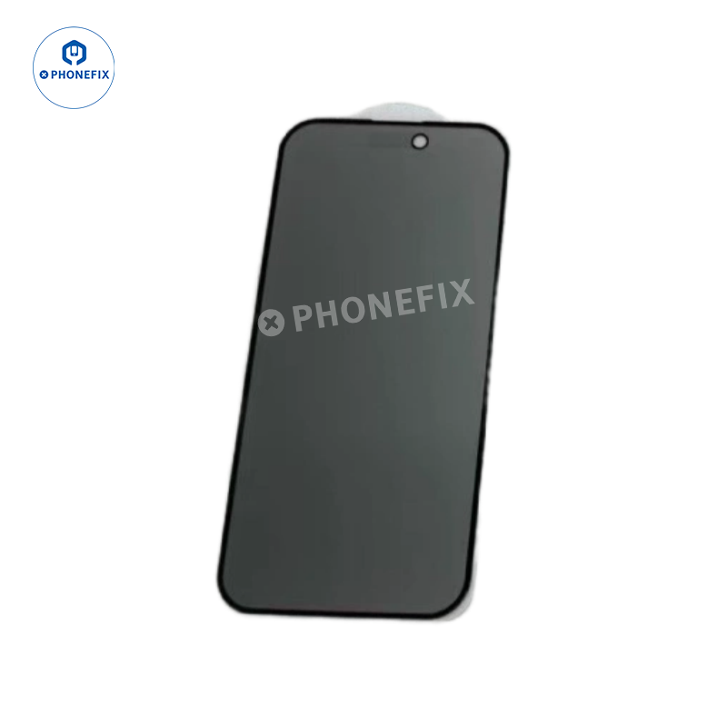 Tempered Glass Privacy Screen Protector for iPhone X-17 Pro Max