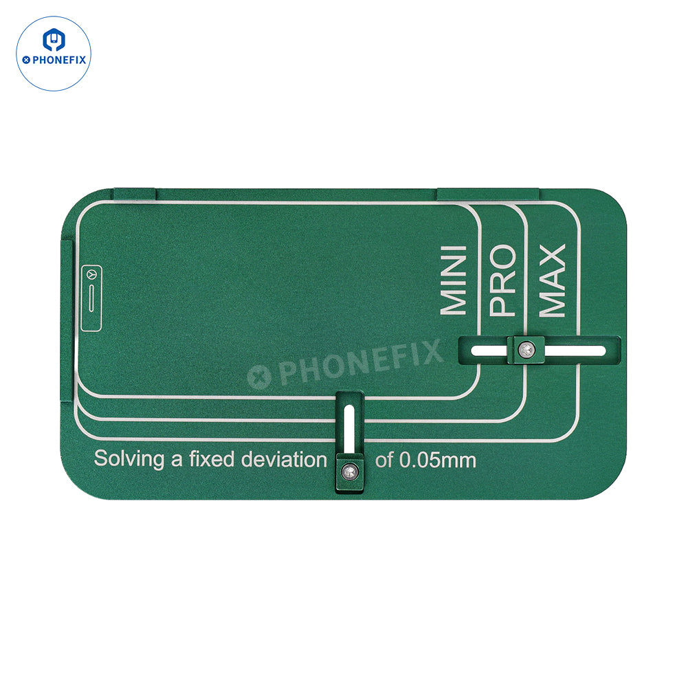 YCS M.Y Screen Alignment with Bracket Bonding Mold for iPhone 12-17