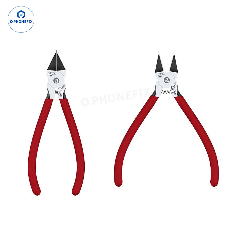 JTX CR-2 Chromium Vanadium Steel Cutting Pliers for Phone Repair