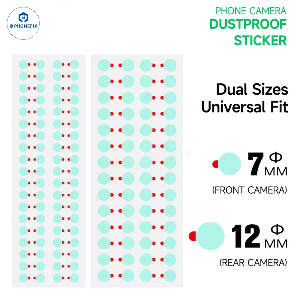 MECHANIC DP12 Mobile Camera Protection Dust-proof Sticker 7/12mm