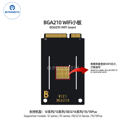 LUBAN H7 PCIE Nand Programmer BGA110/315/60/70 WIFI IC Module