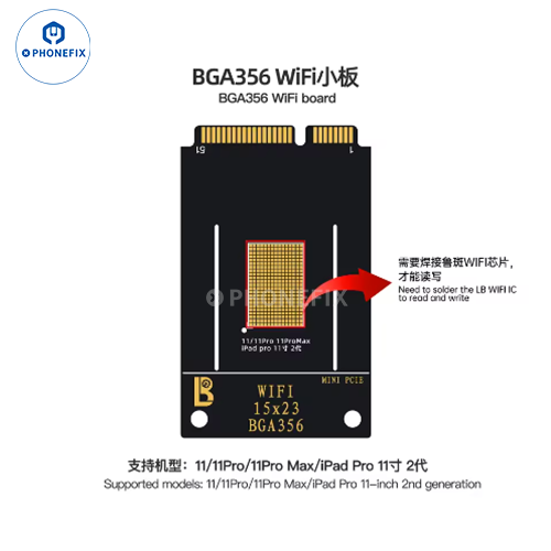 LUBAN H7 PCIE Nand Programmer BGA110/315/60/70 WIFI IC Module