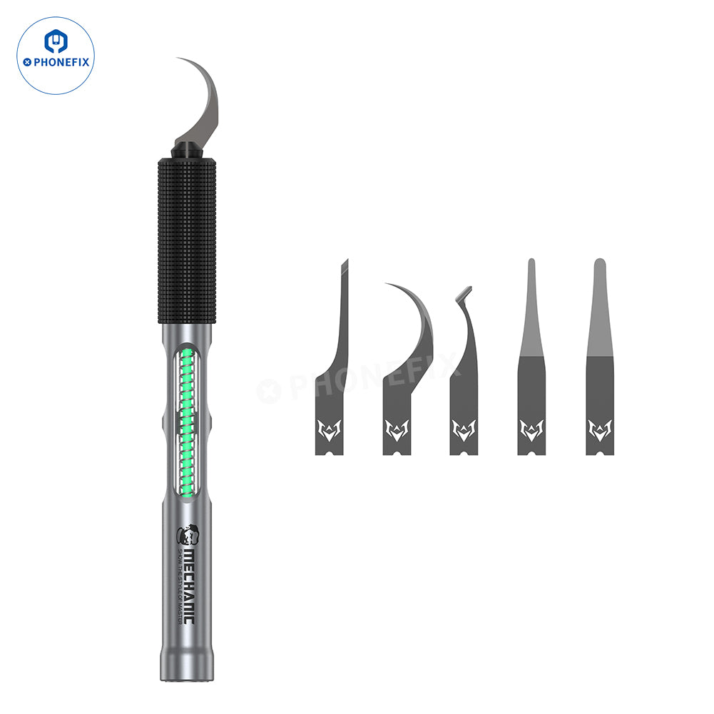 MECHANIC Assassin 5 Degumming Blade Set LED Knife Handle Kit