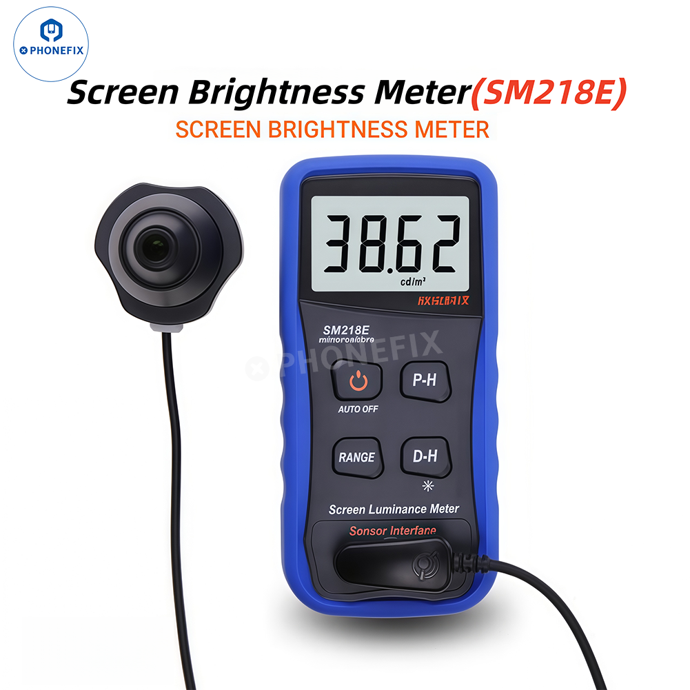 SM208E SM218E Screen Brightness Meter Phone/TV LCD Luminance Tester