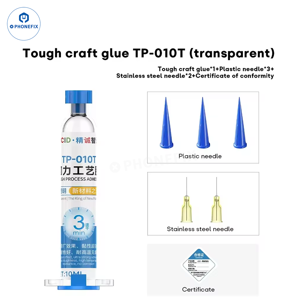 JCID Tough Process Adhesive TP Nano Glue for Mobile Phone Repair