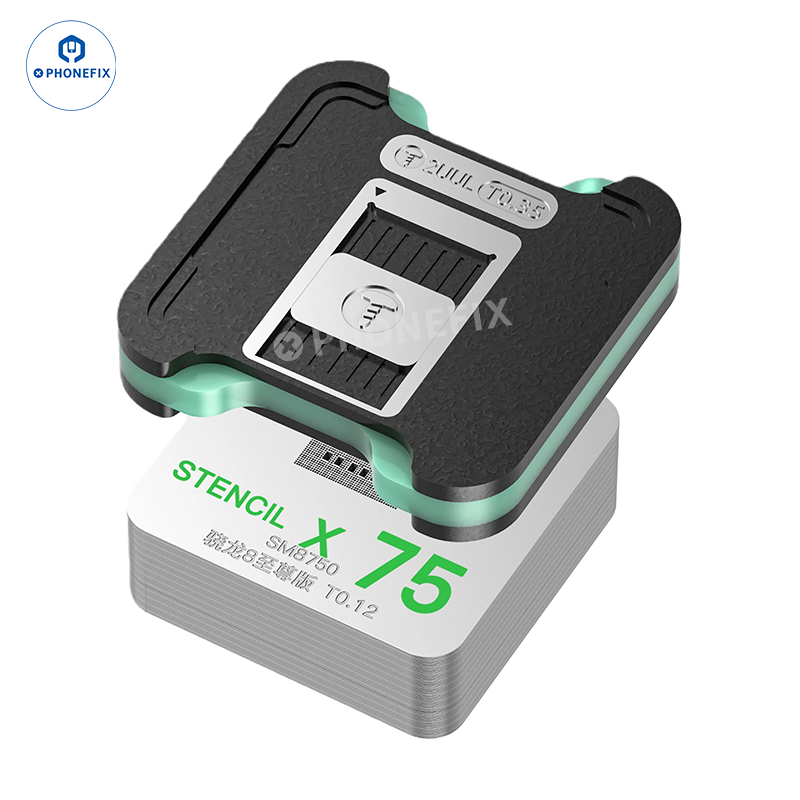 2UUL BH17 CPU Reballing Platform with iPhone A10-A19/Android Stencil