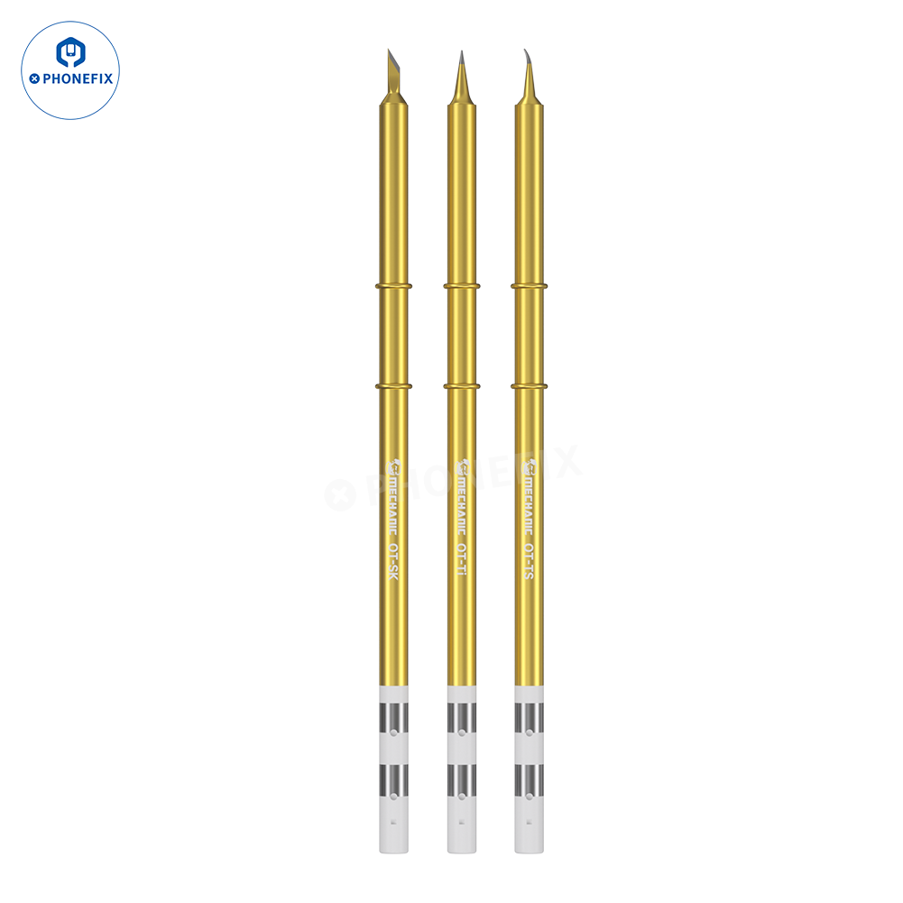 MECHANIC OT Series Soldering Iron Tips for T12 950 Rework Station