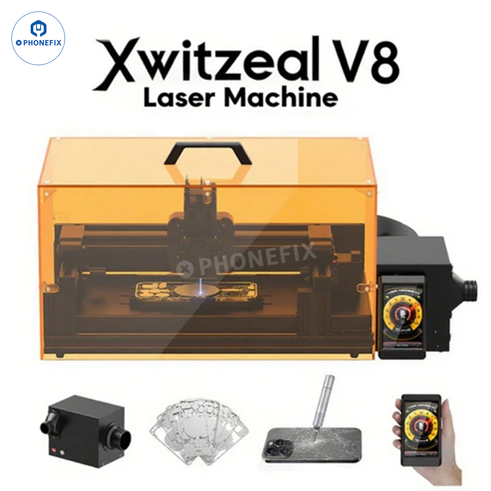 Xwitzeal V8 Ultra Laser Machine for iPhone 8-16 Back Glass Removal