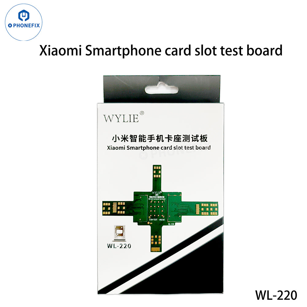 WYLIE WL-220 SIM Card Test Board for Xiaomi Phone Signal Detection