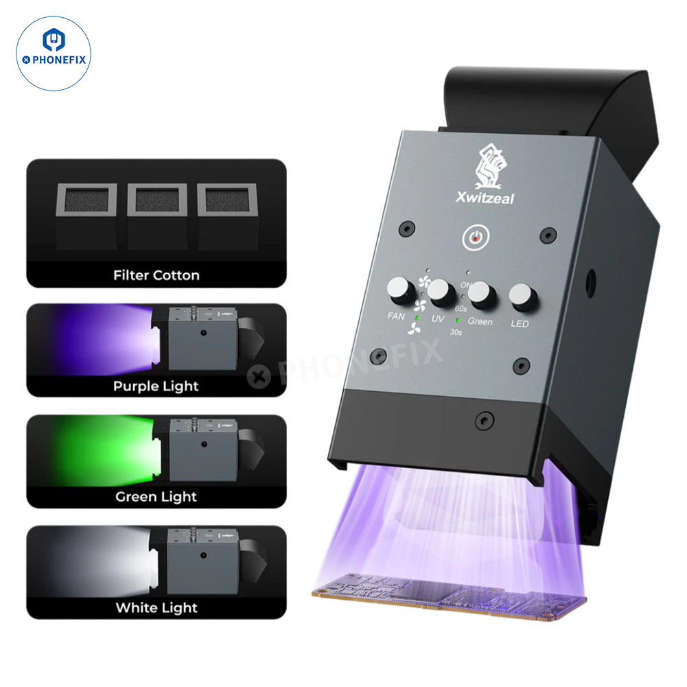 XwitZeal FAN1 UV Curing Cooling Fan for Phone Motherboard IC Repair