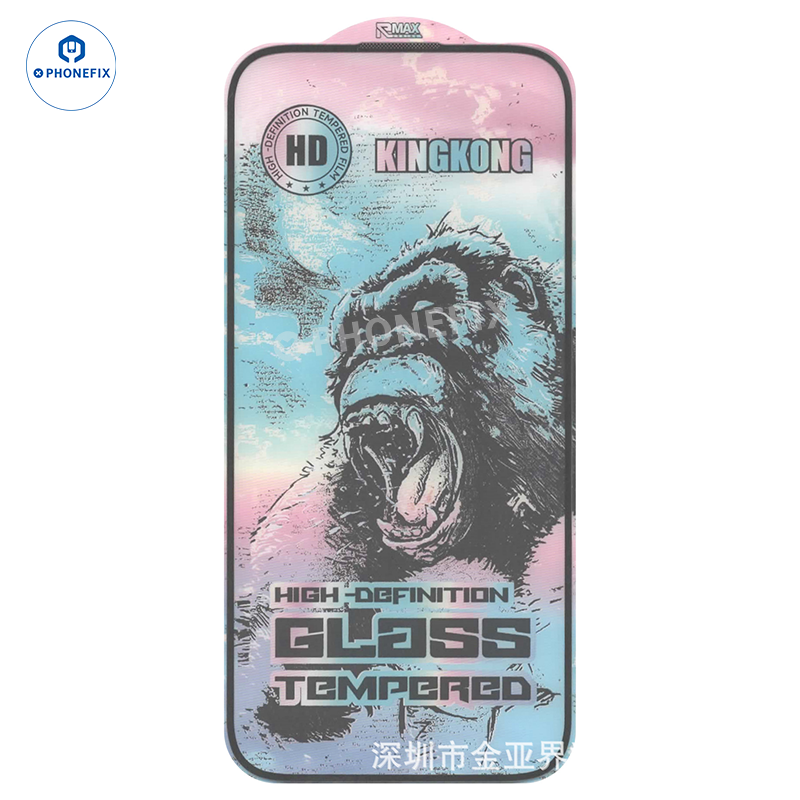 High Aluminum Tempered Glass Protective Film for iPhone X–17 Pro Max