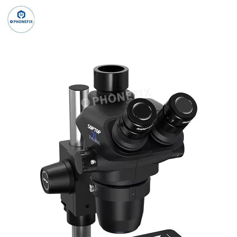 SOPTOP 71 Pro Max Industrial HD Trinocular Microscope for Mobile Phone and Electronics Repair - CHINA PHONEFIX SHOP Team