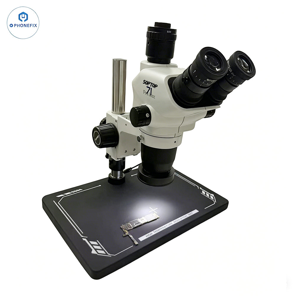SOPTOP 71 Pro Max 6.7-45X Trinocular Microscope for Phone Repair - CHINA PHONEFIX SHOP Team