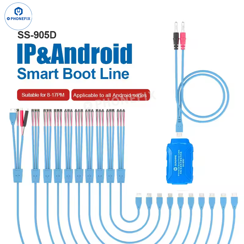 Sunshine iBoot-D SS-905D/905K Power Cable for iPhone 7-17 & Android
