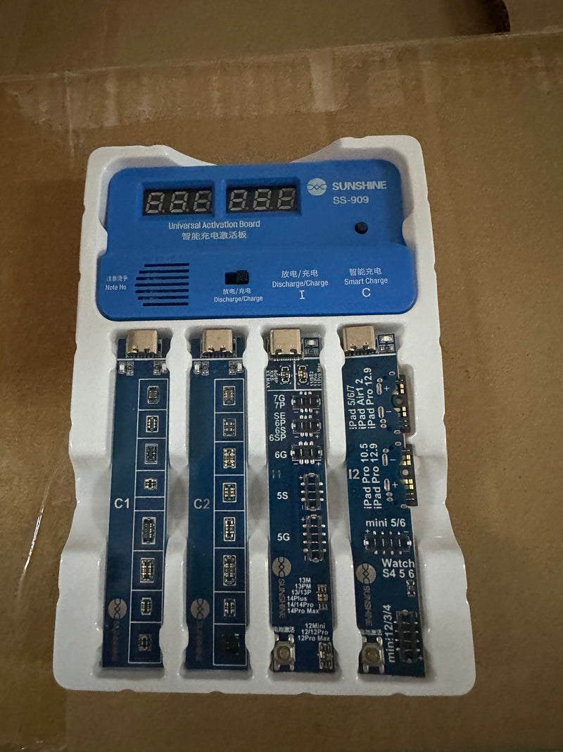 SS-909 Universal Battery Charging Activation Board Tester Phone Repair