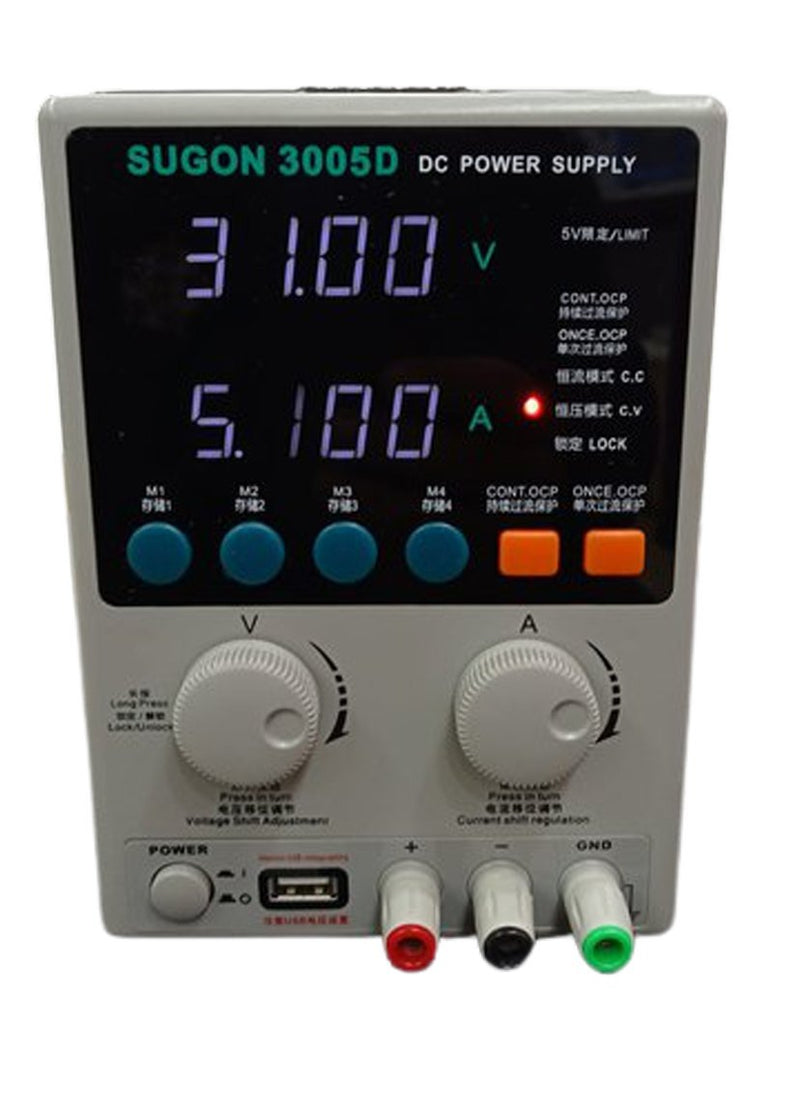 SUGON 3005D Adjustable Digital DC Power Supply 30V 5A Laboratory