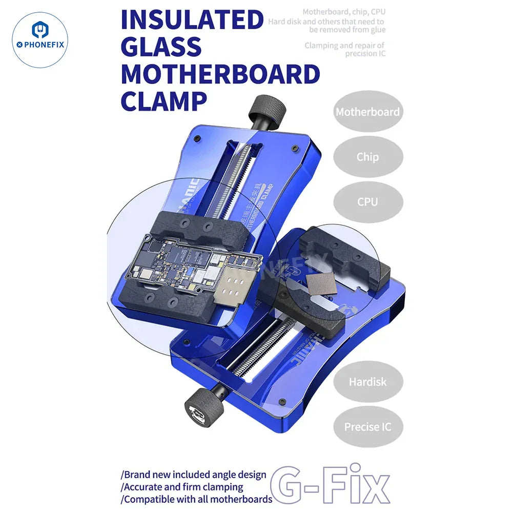 Mechanic G-Fix Insulated Glass Motherboard CPU Chip Fixture