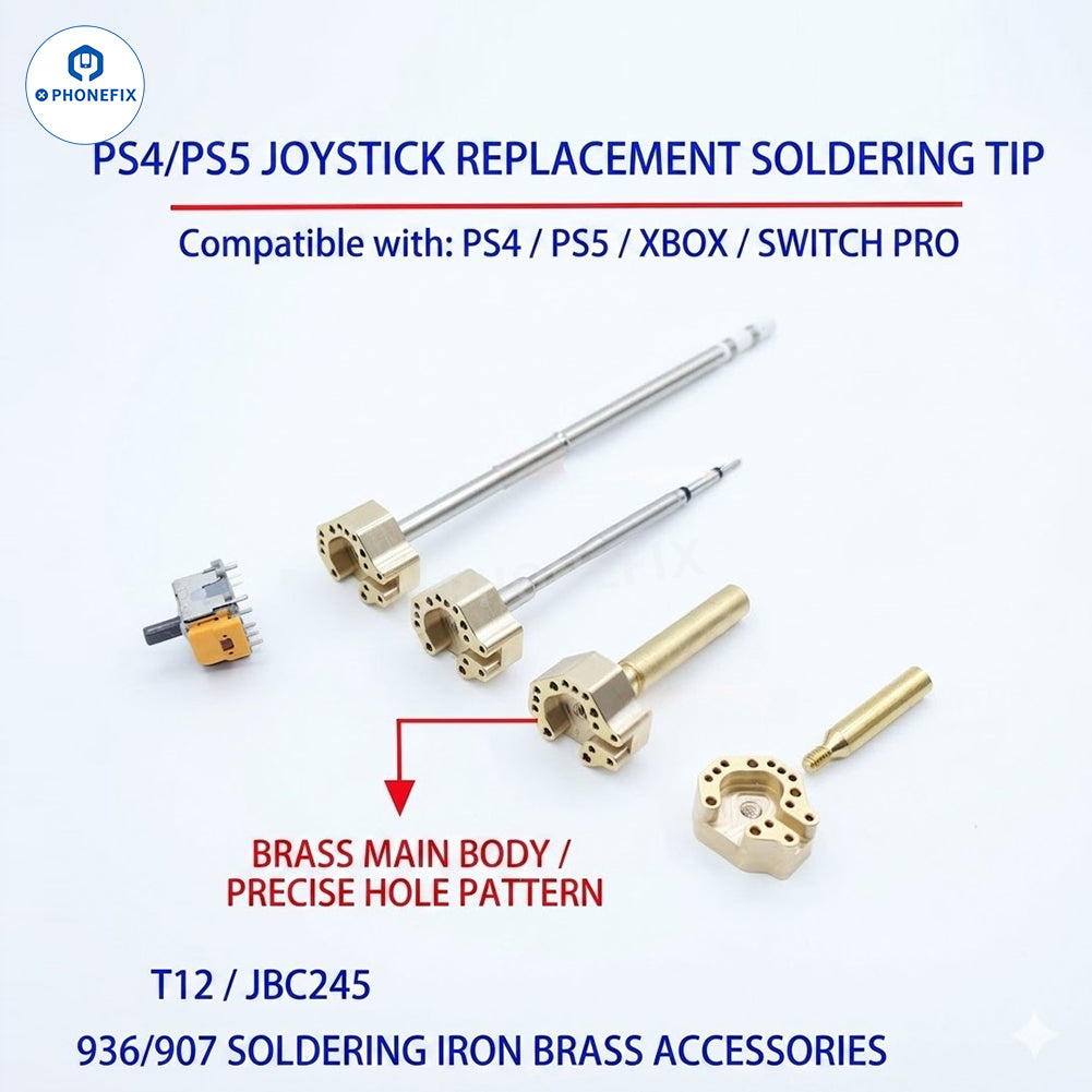 Joystick Soldering Iron Tip Heating Core Kit for PS4 / PS5 / Xbox / Switch Pro Controller Repair - CHINA PHONEFIX SHOP Team