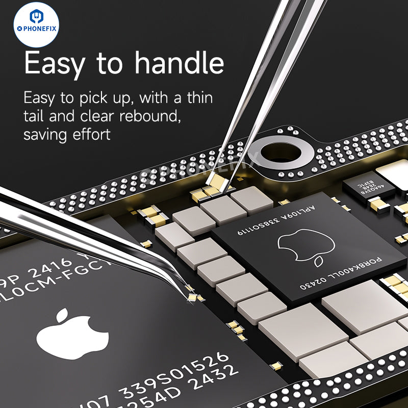 XZZ SS-11D SS-15 SA-14A SA-15A Stainless Steel Tweezers for Chip IC Repair - CHINA PHONEFIX SHOP Team