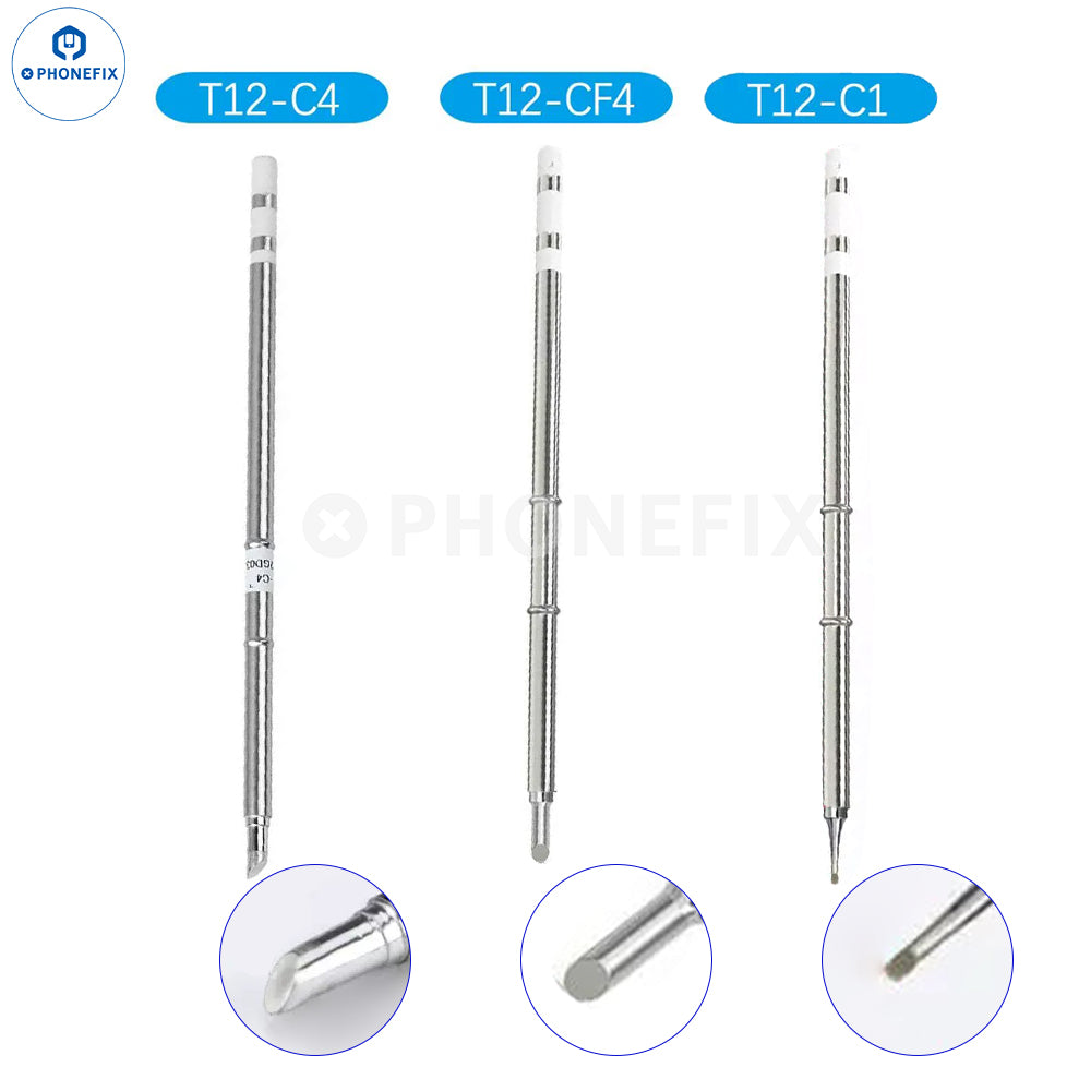 Universal T12 Series Soldering Iron Tips Replacement Solder Head - CHINA PHONEFIX SHOP Team