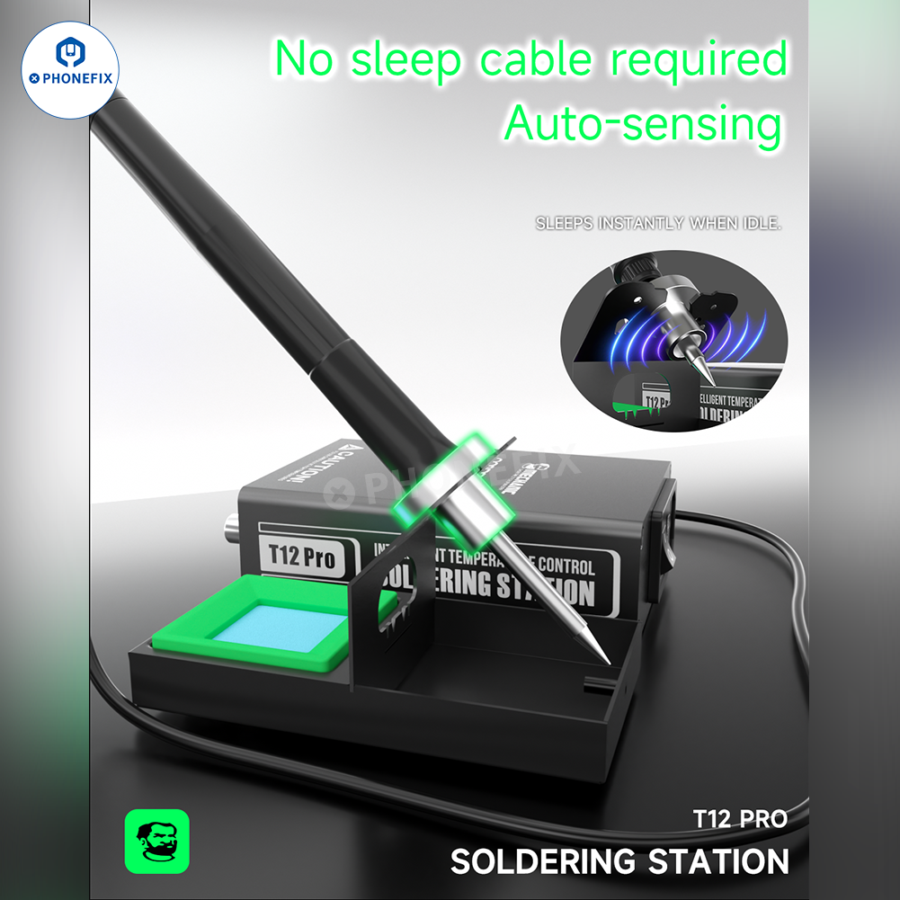 Mechanic T12 Pro Anti-Static Soldering Station With Iron Tip