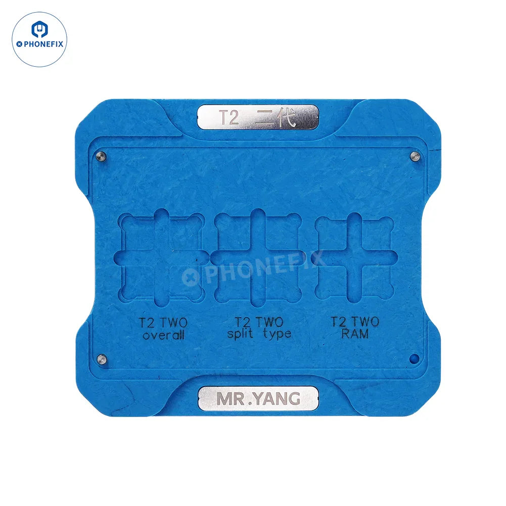 YCS M.Y DJI Drone RC2 T2 CPU IC Reballing Stencil Soldering Platform
