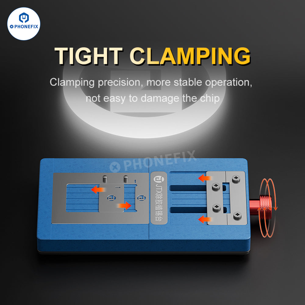 JTX T4 MAX Phone CPU/EMMC/RAM Glue Removal Reballing Platform