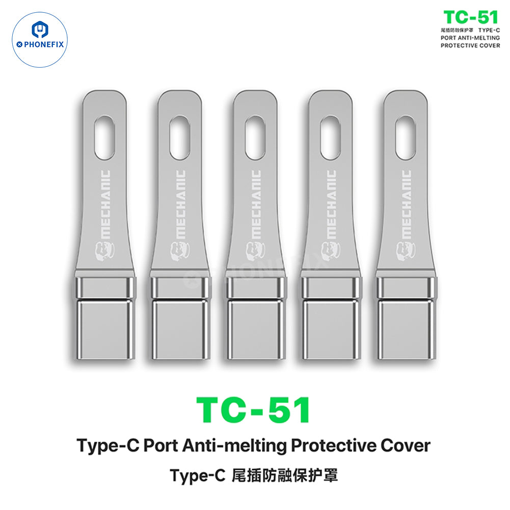 MECHANIC TC-51 Type-C Charging Port Anti-Melting Protective Cover - CHINA PHONEFIX SHOP Team