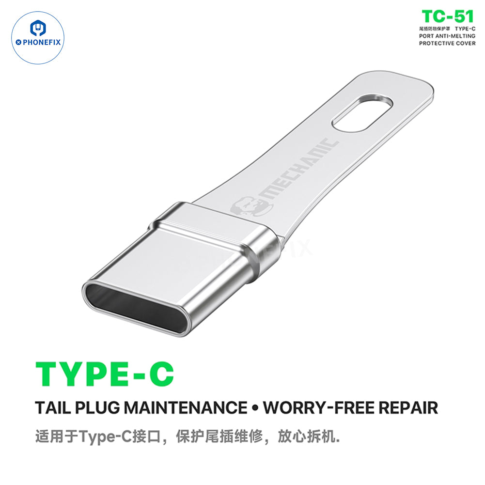 MECHANIC TC-51 Type-C Charging Port Anti-Melting Protective Cover - CHINA PHONEFIX SHOP Team