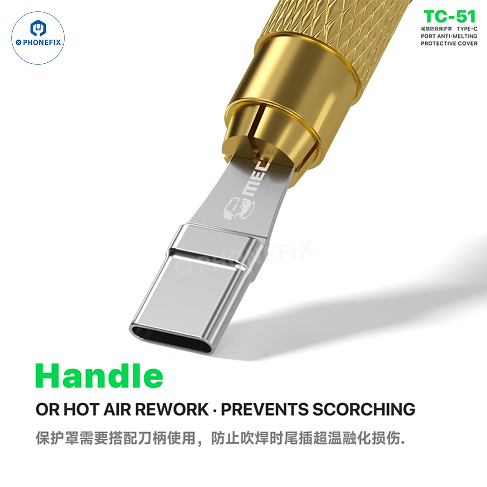MECHANIC TC-51 Type-C Charging Port Anti-Melting Protective Cover - CHINA PHONEFIX SHOP Team