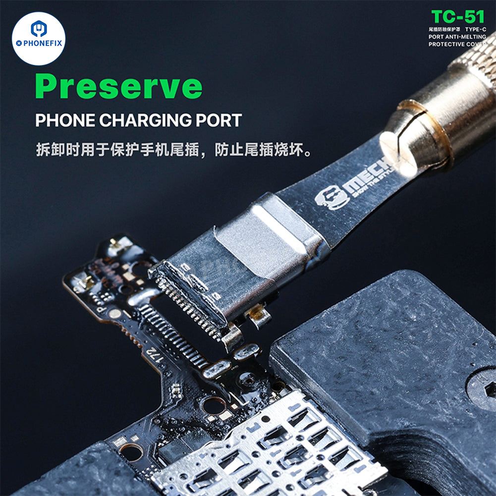 MECHANIC TC-51 Type-C Charging Port Anti-Melting Protective Cover - CHINA PHONEFIX SHOP Team
