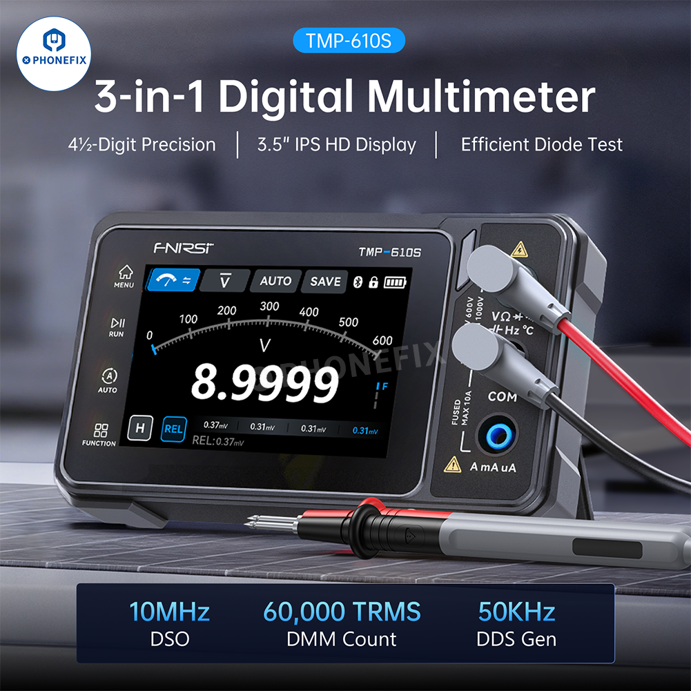 TMP-600 TMP-610S Digital Multimeter Oscilloscope Signal Generator