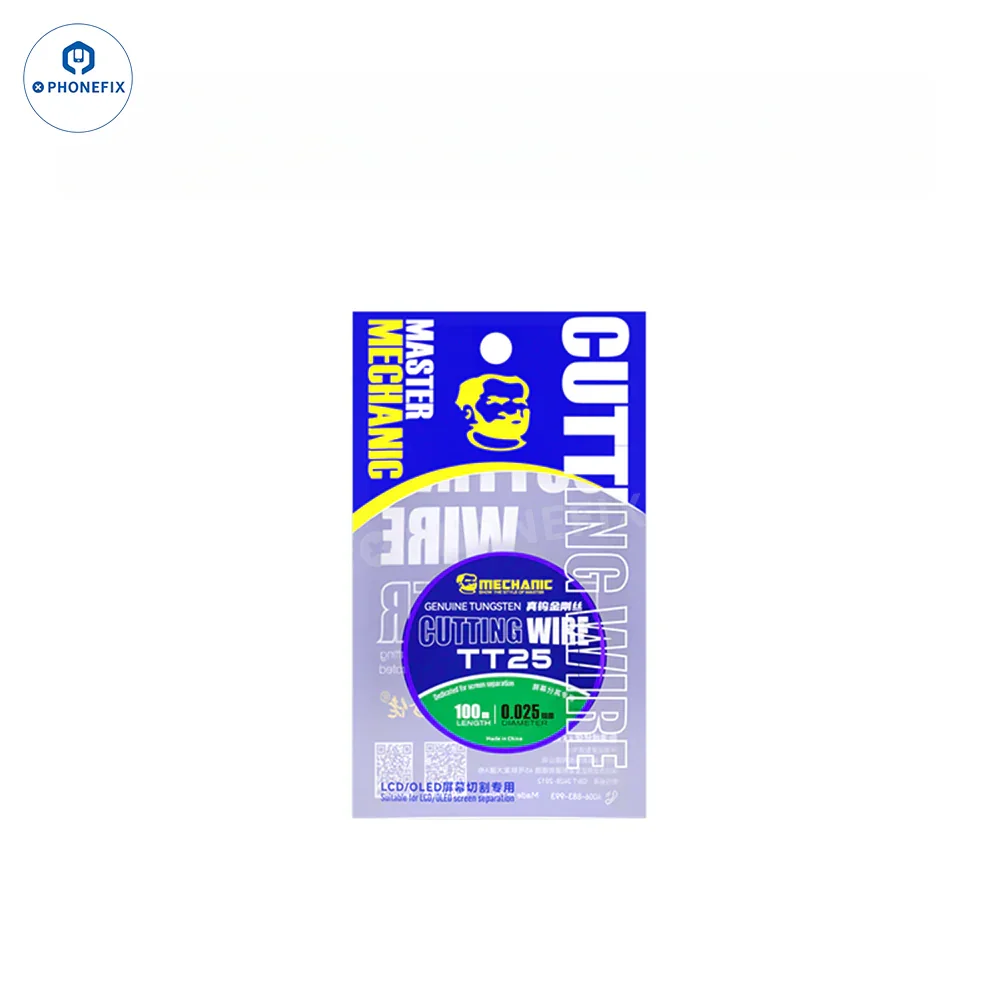 MECHANIC TT25 TT50 Tunsten Cutting Wire for Phone Screen Repair - CHINA PHONEFIX SHOP Team